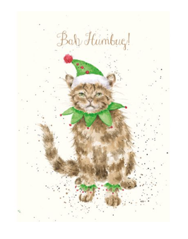 Gift Wrendale Card Bah Humbug