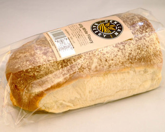 Henllan Bakery White Floury Loaf Bread