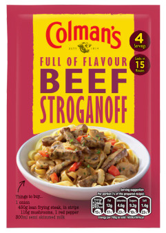 Colman's Beef Stroganoff