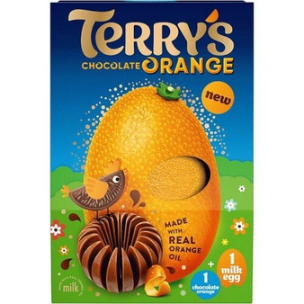 Terrys Chocolate Orange Easter Egg with Terrys Orange