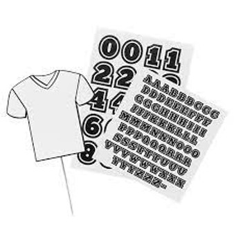 Number Shirt Cake Topper