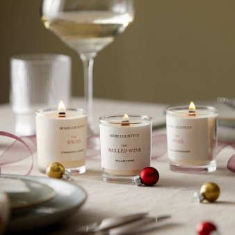 Gift Home County Candles Winter Trio Set
