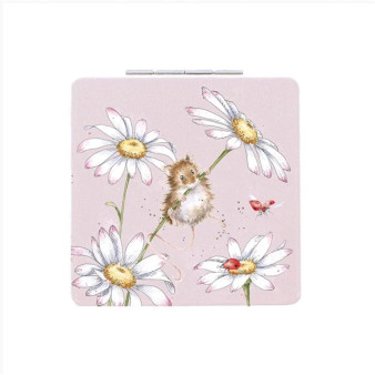 Wrendale Compact mirror Oops a daisy