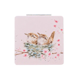 Wrendale Compact mirror Home tweet home