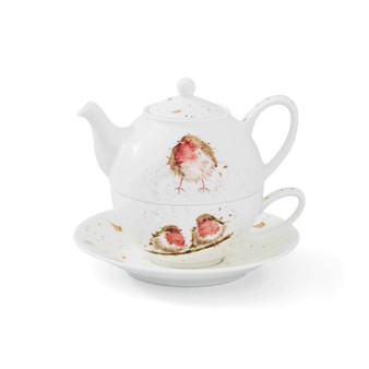 Wrendale Robin Cup & Saucer