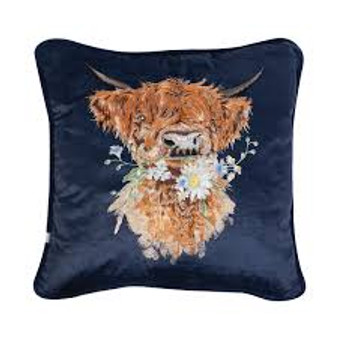 Wrendale Cushion Cover Cow