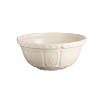 Mason Cash Colour Mix Mixing Bowl Cream 24cm IN STORE PICKUP ONLY