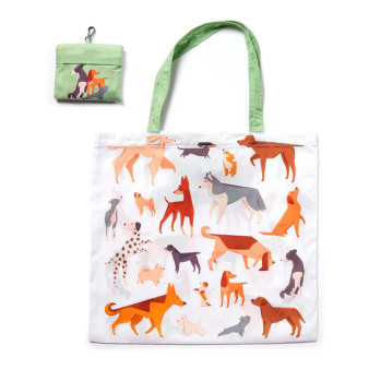 Puckator Dog Reusable Shopping Bag