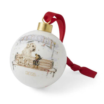 Wrendale Winter Walks Bauble 2025