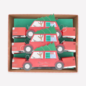 Crackers Meri Meri Reindeer in Car Cracker IN STORE PICK-UP ONLY Crackers Meri Meri Reindeer in Car Cracker IN STORE PICK-UP ONLY