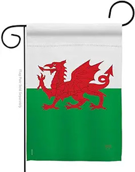 Two Group Wales Garden Flag