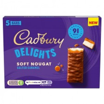Cadbury Delights Soft Nougat Salted Caramel Cadbury Delights Soft Nougat Salted Caramel