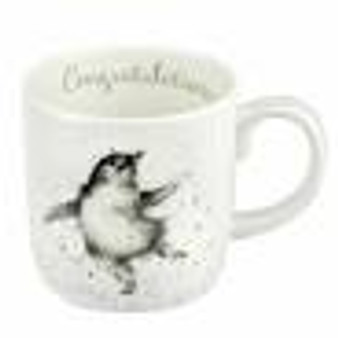 Wrendale Mug Congratulations Penguin Boxed