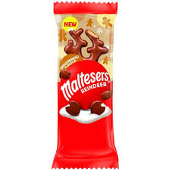 Chocolate Malteser Reindeer Gingerbread Flavour Single