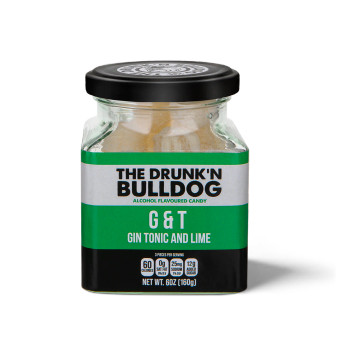 The Drunk'n Bulldog Gin & Tonic Candy