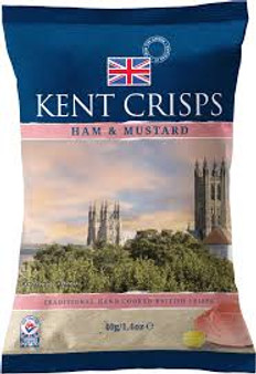 Kent Ham & Mustard Crisps