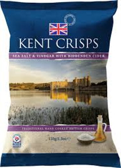 Kent Crisps Sea Salt & Vinegar with Biddenden Cider Crisps