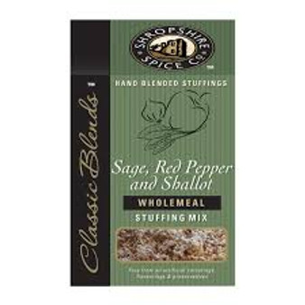 Grocery Shropshire Spice Co Sage, Red Pepper & Shallot Wholemeal Stuffing Mix