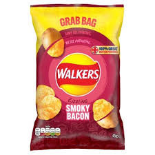 Walkers Smoky Bacon Crisps