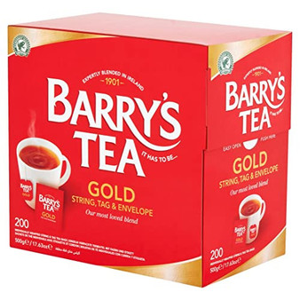 Barry's Tea Gold 200 Individually wrapped tea bags