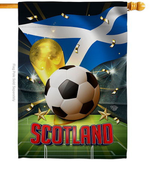 Scotland World Cup Garden Flag