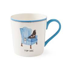 Spode Kit Kemp Doodle Top Dog Mug