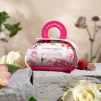 The English Soap Company Summer Rose Gift Soap