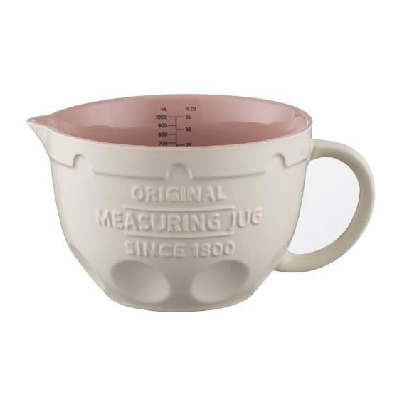 Mason Cash Original Measuring Jug Pink and Cream