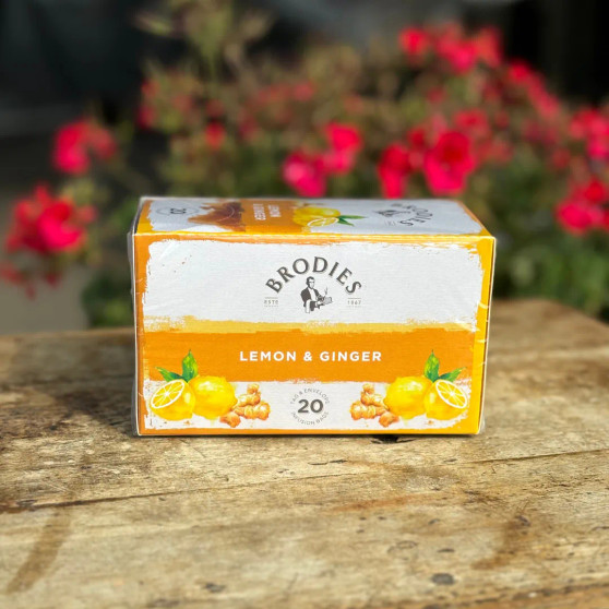 Brodies Lemon And Ginger tea