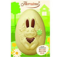 Thorntons White Chocolate Bunny Egg