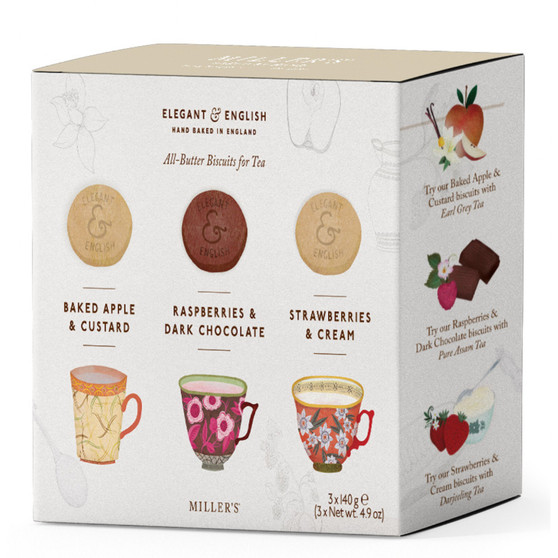 Miller's Elegant & English All Butter Biscuits Selection Box