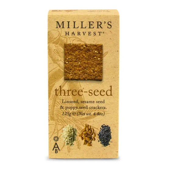 Miller's Three Seed Crackers