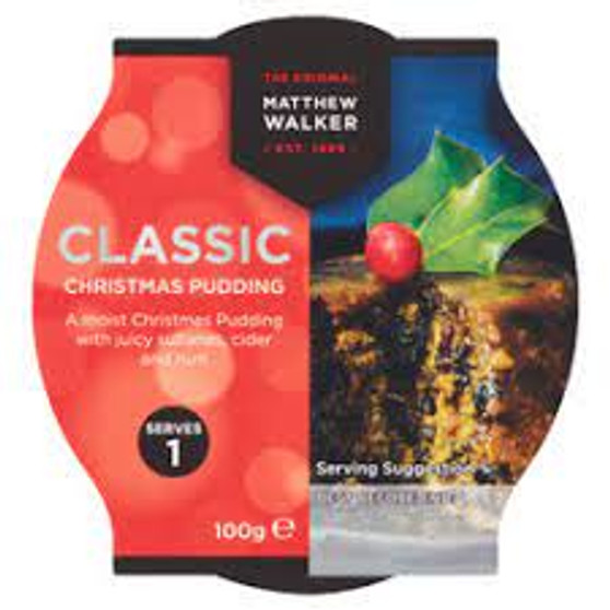 Pudding Matthew Walker Classic 100g Pudding Pudding Matthew Walker Classic 100g Pudding