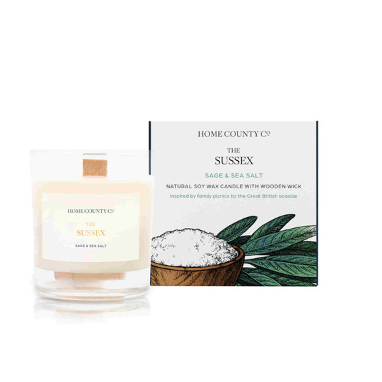 Home County The Sussex Sage & Sea Salt Candle Home County The Sussex Sage & Sea Salt Candle