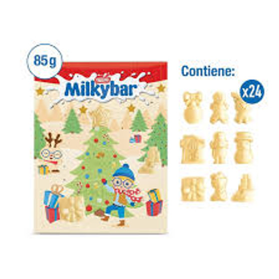 Advent Nestle Milkybar White Chocolate Advent Nestle Milkybar White Chocolate