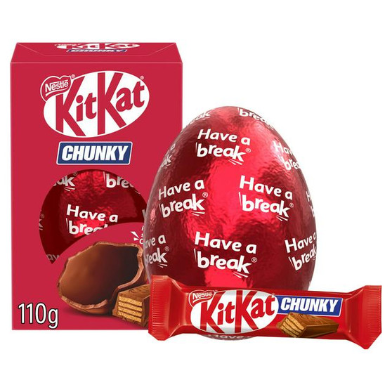 Nestle Kitkat Chunky Easter Egg 110g
