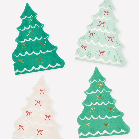 Gifts Meri Meri Christmas Tree Napkins