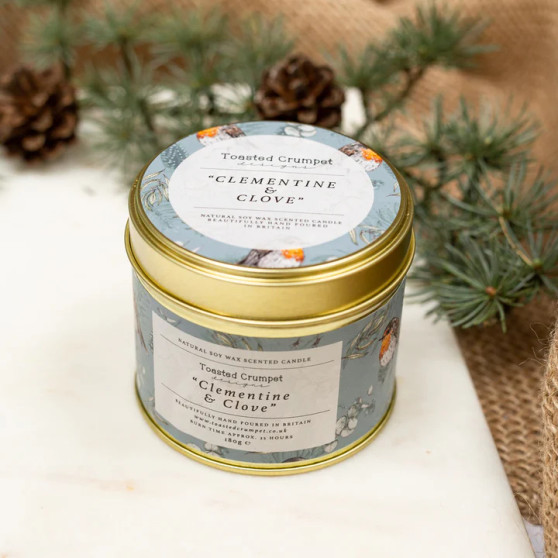 Gift Clementine & Clove Christmas Candle Gift Clementine & Clove Christmas Candle