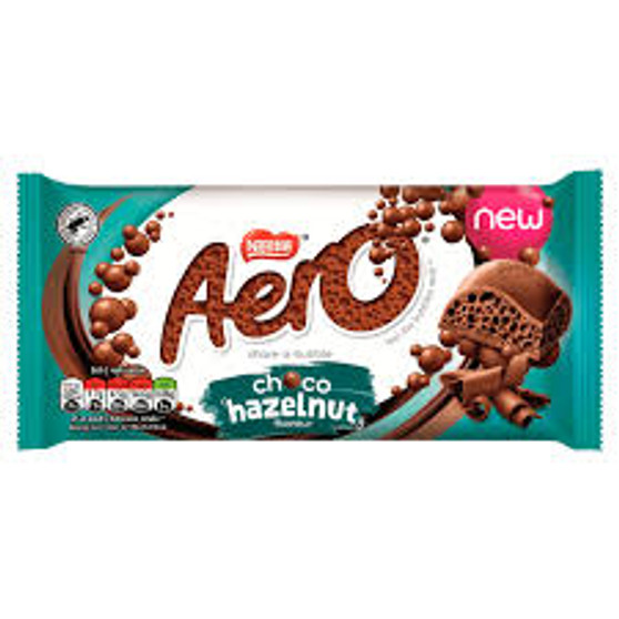 Nestle Aero Hazelnut Chocolate Sharing Bar Nestle Aero Hazelnut Chocolate Sharing Bar