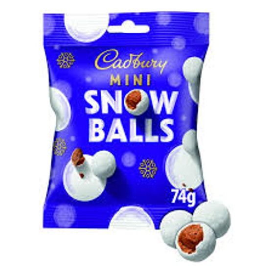 Chocolate Cadbury Mini Snowballs Bag