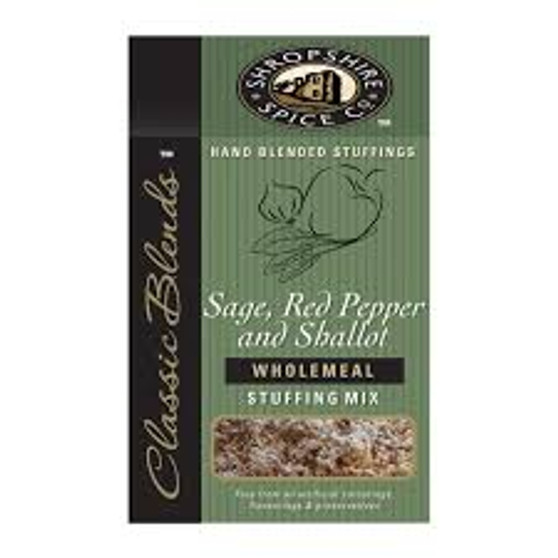 Grocery Shropshire Spice Co Sage, Red Pepper & Shallot Wholemeal Stuffing Mix