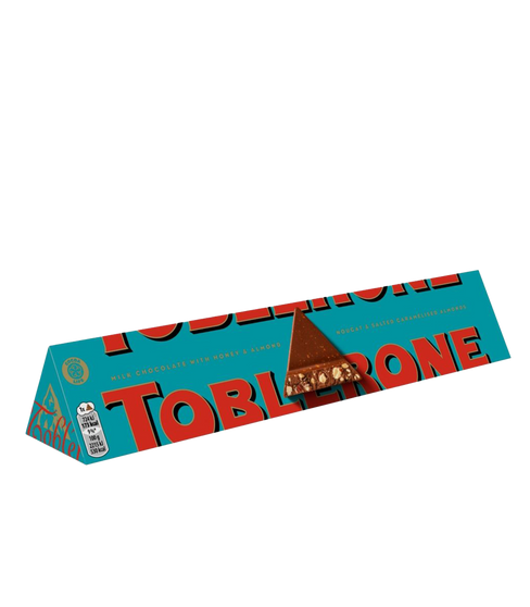 Chocolate Toblerone Nougat & Salted Caramelized Almonds