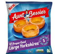 Aunt Bessies Yorkshire Pudding IN STORE PICK UP