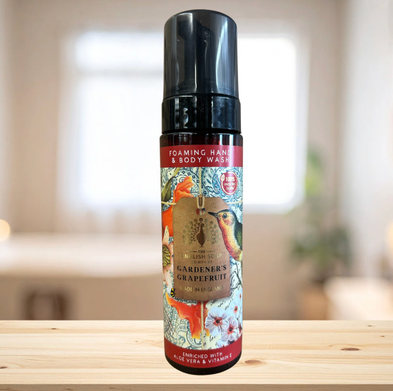 The English Soap Company Foaming Hand & Body Wash Gardeners Grapefruit