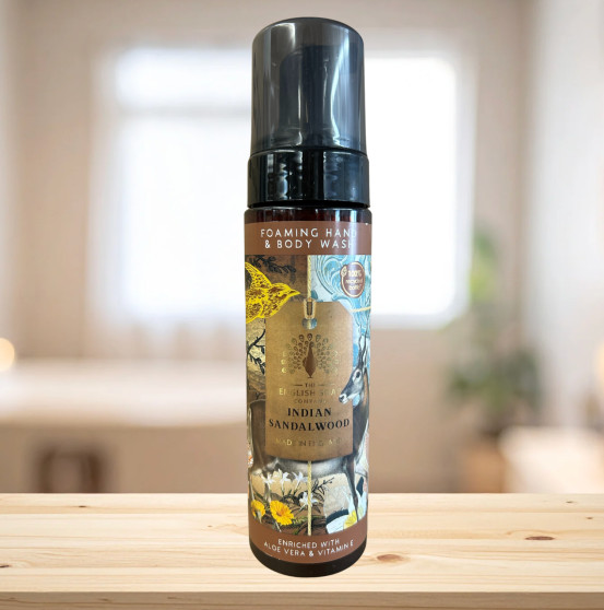 The English Soap Company Foaming Hand & Body Wash Indian Sandalwood