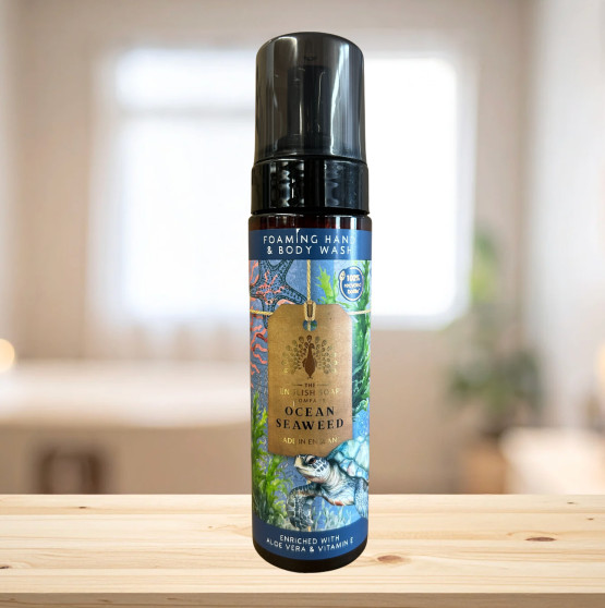 The English Soap Company Foaming Hand & Body Wash Ocean Seaweed