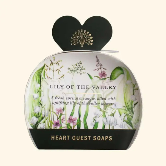 The English Soap Company Lily Of The Valley Heat Guest Soap