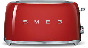 Smeg 4 Slice Toaster Red