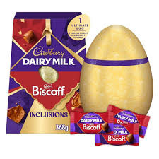 Cadbury Biscoff Inclusions Easter Egg