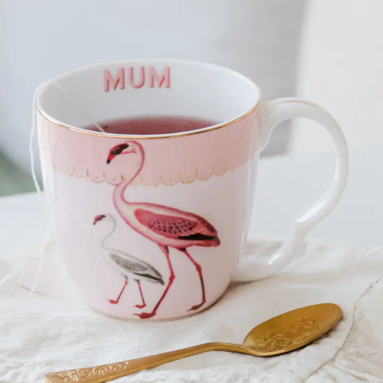 Yvonne Ellen Mum Mug Flamingo